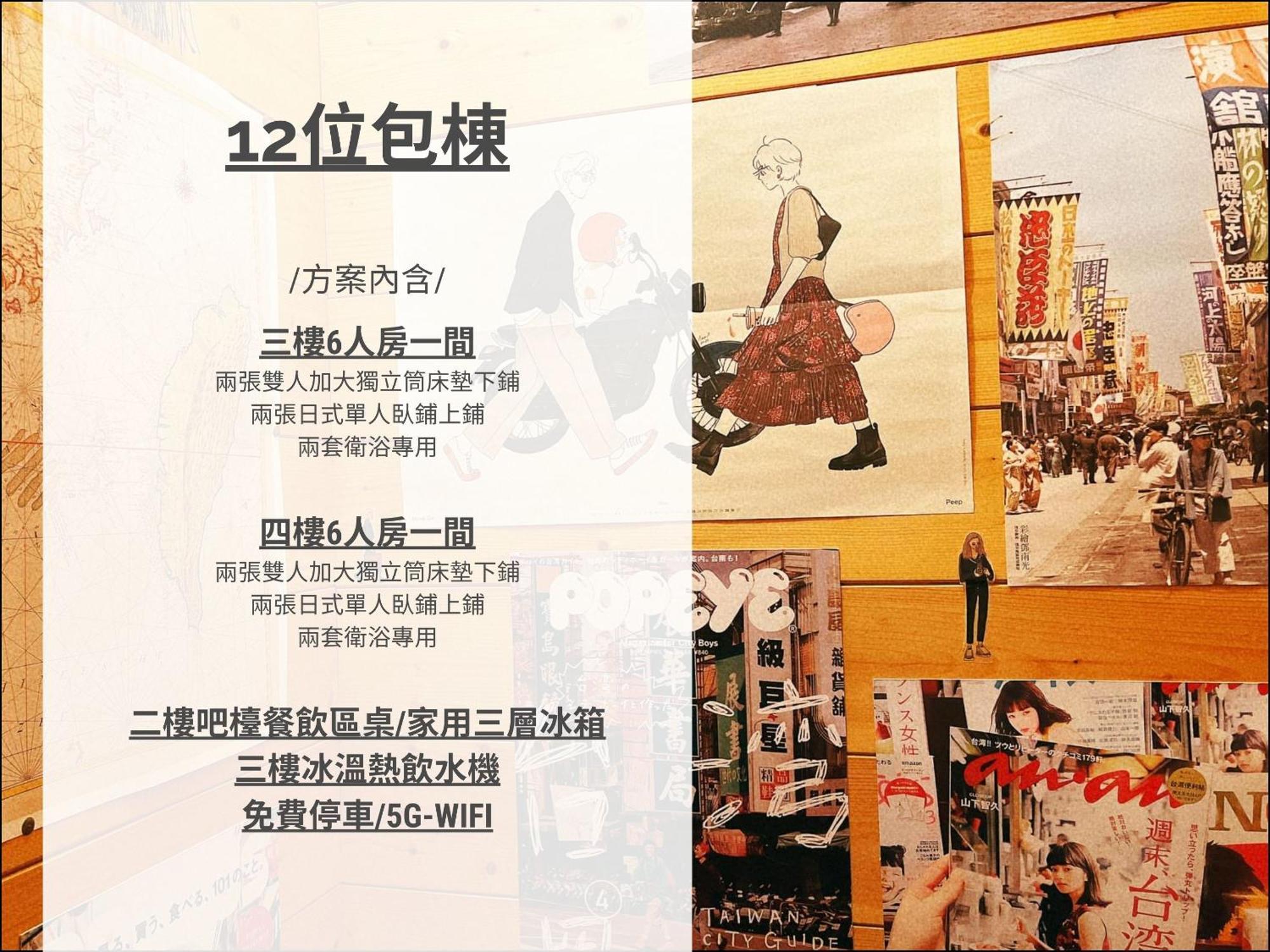 Dock Inn可包棟民宿 Tchaj-nan Exteriér fotografie